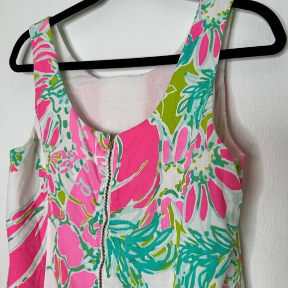 Lilly Pulitzer Cathy Sleeveless Shift in Don’t Give a Cluck Size 8 - Picture 6 of 8